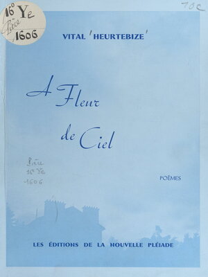 cover image of À fleur de ciel